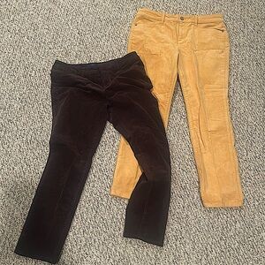 corduroys (brown pair)